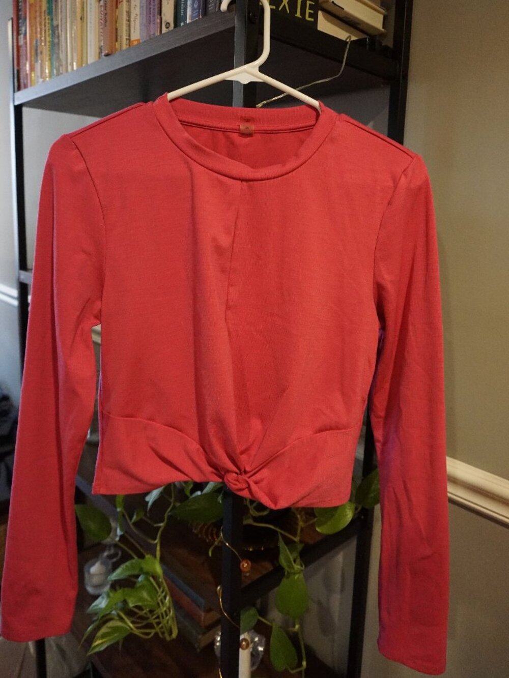 Beyond Yoga Ribbed Cropped Long Sleeve Tee
